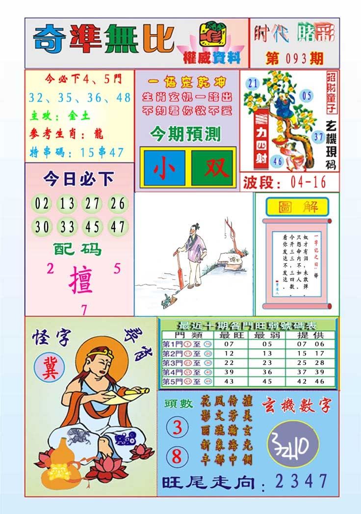 093期奇准无比[图]